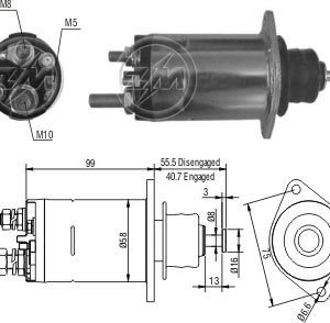 Solenoide Zm SOL-ZM1817