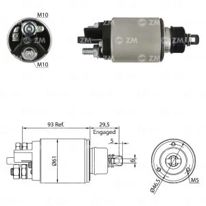 Solenoide Zm SOL-ZM1826