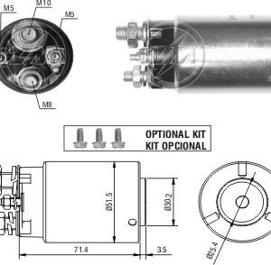 Solenoide Zm SOL-ZM1862