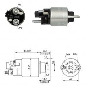 Solenoide Zm SOL-ZM3709