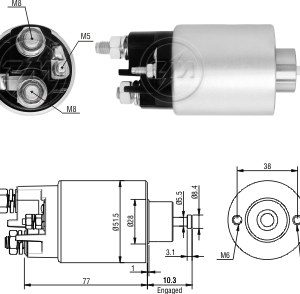 Solenoide Zm SOL-ZM5993