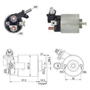 Solenoide Zm SOL-ZM5996