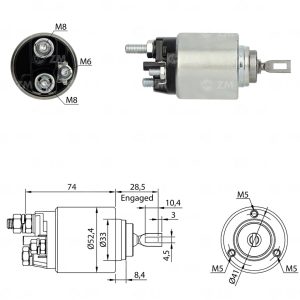 Solenoide Zm SOL-ZM6381