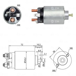 Solenoide Zm SOL-ZM2392