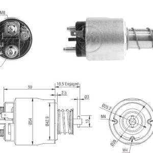 Solenoide Zm SOL-ZM6491