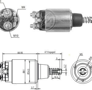 Solenoide Zm SOL-ZM6640