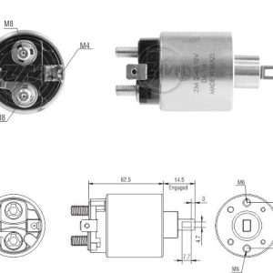 Solenoide Zm SOL-ZM2411