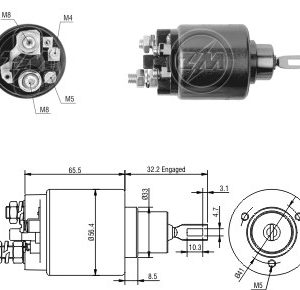 Solenoide Zm SOL-ZM2571