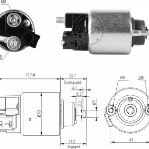 Solenoide Zm SOL-ZM2709