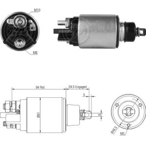 Solenoide Zm SOL-ZM2826