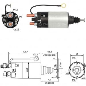 Solenoide Zm SOL-ZM2842