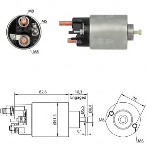 Solenoide Zm SOL-ZM2993