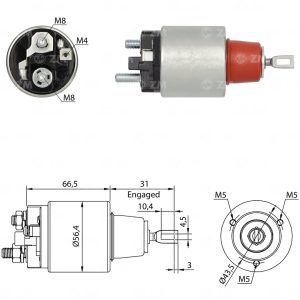 Solenoide Zm SOL-ZM1975