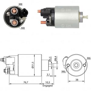 Solenoide Zm SOL-ZM1991
