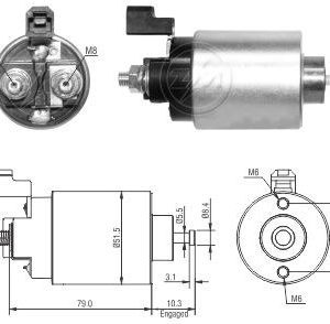 Solenoide Zm SOL-ZM1992