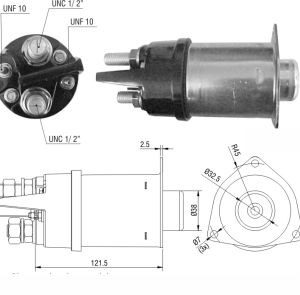 Solenoide Zm SOL-ZM2456