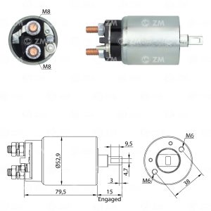 Solenoide Zm SOL-ZM4981