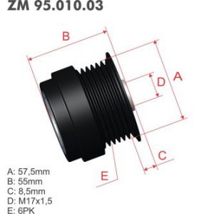 Polea Zm POL-9501003