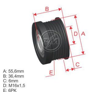 Polea Zm POL-9600051