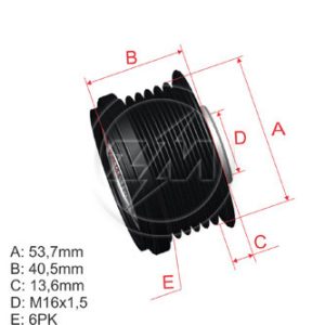 Polea Zm POL-9600302