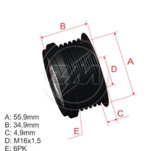 Polea Zm POL-9600036