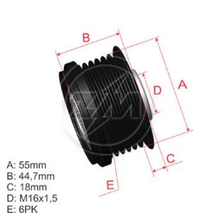 Polea Zm POL-9601010