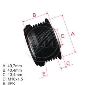 Polea Zm POL-9600804