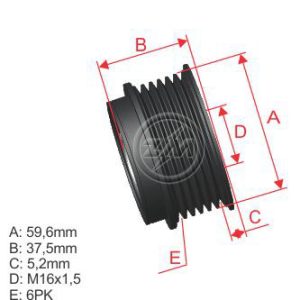Polea Zm POL-9600703