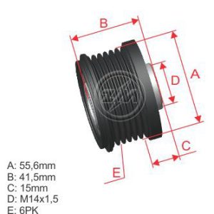 Polea Zm POL-9600551