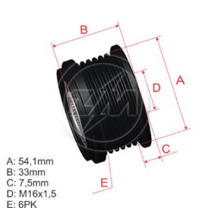 Polea Zm POL-9601223