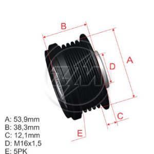 Polea Zm POL-9601219