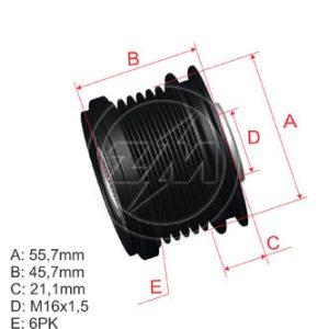Polea Zm POL-9601217