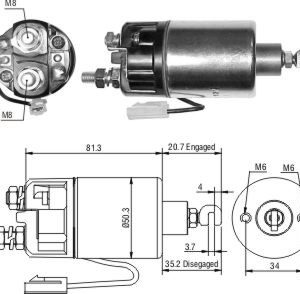 Solenoide Zm SOL-ZM662