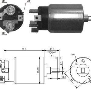 Solenoide Zm SOL-ZM981
