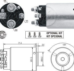 Solenoide Zm SOL-ZM862