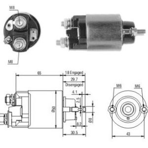 Solenoide Zm SOL-ZM707