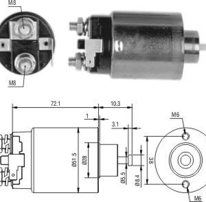 Solenoide Zm SOL-ZM790