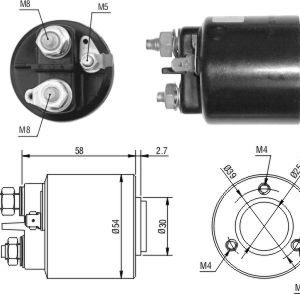 Solenoide Zm SOL-ZM599