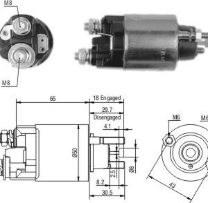 Solenoide Zm SOL-ZM708