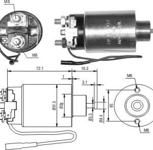 Solenoide Zm SOL-ZM798