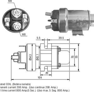 Solenoide Zm SOL-ZM405