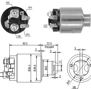 Solenoide Zm SOL-ZM471