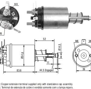 Solenoide Zm SOL-ZM612