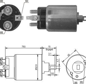 Solenoide Zm SOL-ZM1981