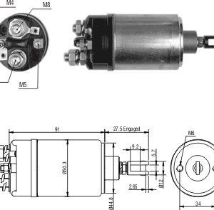 Solenoide Zm SOL-ZM523