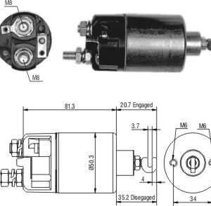 Solenoide Zm SOL-ZM660
