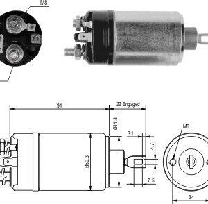 Solenoide Zm SOL-ZM524