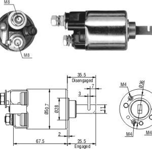 Solenoide Zm SOL-ZM606