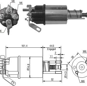 Solenoide Zm SOL-ZM610