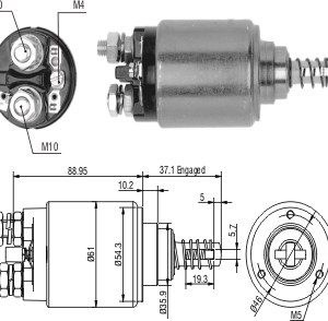 Solenoide Zm SOL-ZM743